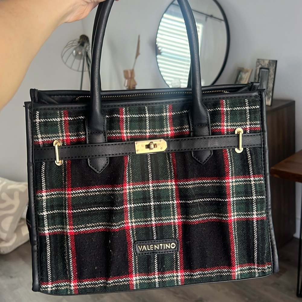 Valentino plaid bag